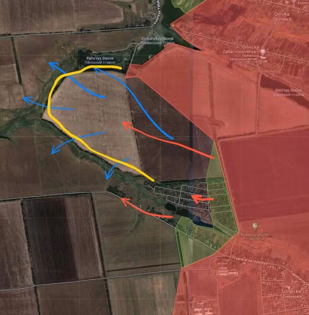 Theo thông tin sơ bộ, chỉ huy Ukraine đã lệnh bắt đầu sơ tán quân khỏi làng Tonenkoe. Như vậy, cuộc tiến công gần đây của Nga về phía bắc Orlovka đã cho phép Quân đội Nga tiếp cận vùng ngoại ô phía nam Semenovka. 
