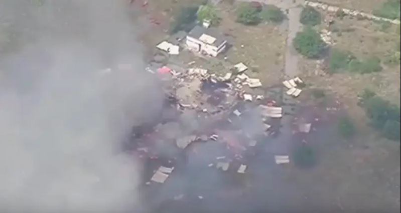 Trong vụ tấn công, đầu tiên radar Skala bị tên lửa Kh-35 bắn trúng, tiếp sau đó radar ATCR-33S cũng bị phá hủy hoàn toàn. Những gì còn lại của trạm radar Ukraine sau đòn tấn công của máy bay Nga là một miệng hố lớn. Và như đã trở thành truyền thống gần đây, việc phát hiện các mục tiêu và quay lại toàn bộ trận đánh, đều do UAV trinh sát của Nga thực hiện.