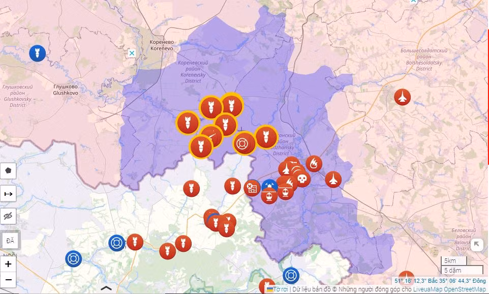 Nhìn chung, tình hình ở mặt trận Kursk gần đây đã dần ổn định. Phạm vi hoạt động của Quân đội Ukraine ở phía tây và phía đông đã bị hạn chế bởi một số khu dân cư lớn. Trừ khi có sự gia tăng quân số trên quy mô lớn và các đơn vị bọc thép hạng nặng, nếu không quân Ukraine khó có thể tiếp tục tiến về phía trước.