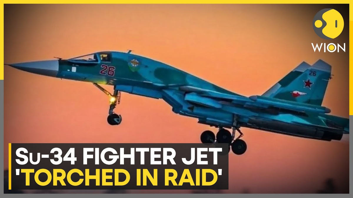 Tiêm kích bom Su-34 là loại máy bay ném bom chiến đấu, được phát triển bởi Công ty Sukhoi có trụ sở tại Moscow. Máy bay có sải cánh 14,7 m, dài 21,94 m và cao 5,93 m. Trọng tải vũ khí tối đa của máy bay là khoảng 8.500 kg, tầm bay tối đa là 4.000 km và tốc độ bay tối đa là 1,8 Mach.