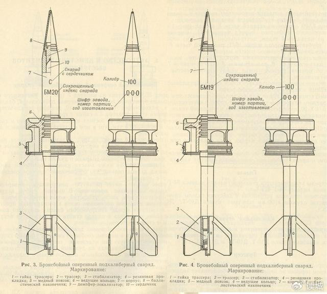 Độ sâu xuyên giáp trong cự ly 500 mét của đạn 3BM25 có thể đạt khoảng 350 mm. Tuy nhiên, sau đó Liên Xô đã phát triển pháo 125 mm và dừng lại nghiên cứu sâu hơn về đạn pháo D-10T, dẫn đến trình độ kỹ thuật của nó dần tụt hậu so với L7. 
