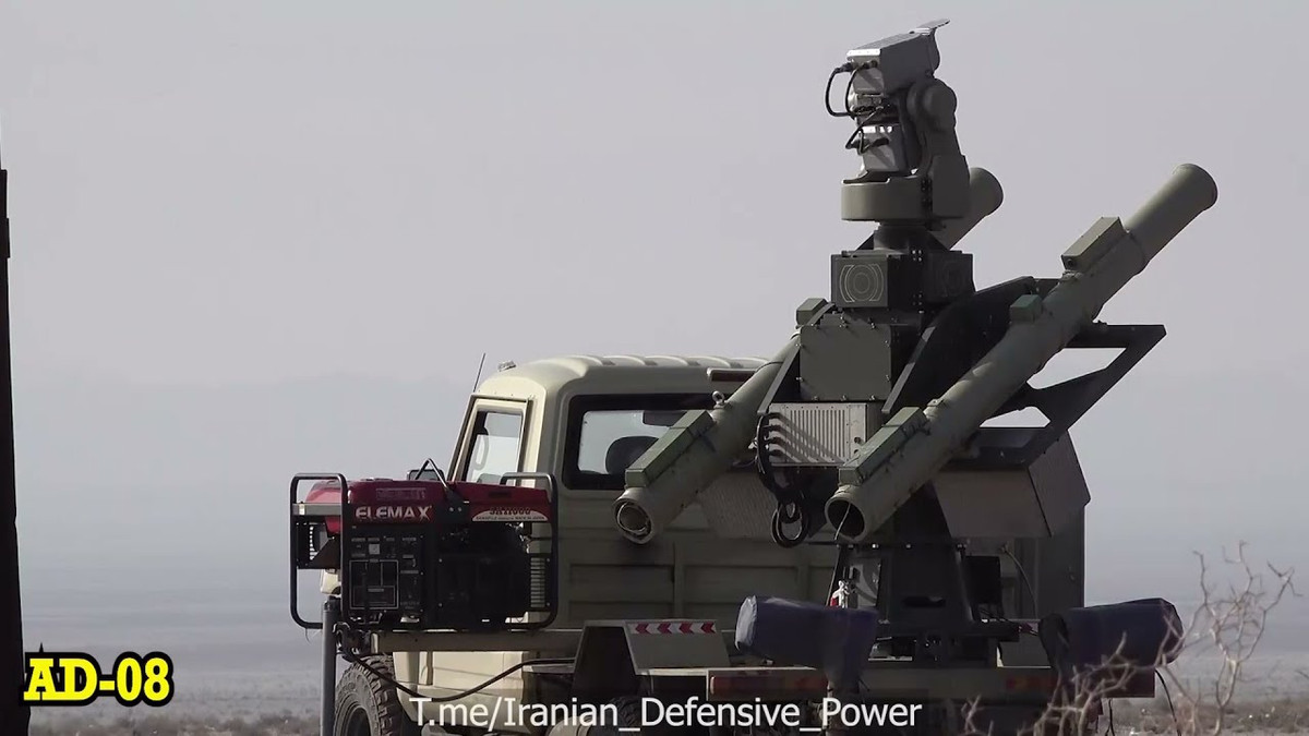 Phía sau xe được trang bị một trạm vũ khí có thể xoay ngang 360°. Trung tâm của tháp pháo được trang bị một hệ thống tìm kiếm quang điện độc lập (EO), có thể nghiêng và xoay để tìm kiếm các mục tiêu trên không, tầm phát hiện 15 km, có thể theo dõi bốn mục tiêu cùng một lúc và hoạt động tốt ngay cả trong điều kiện ban đêm.