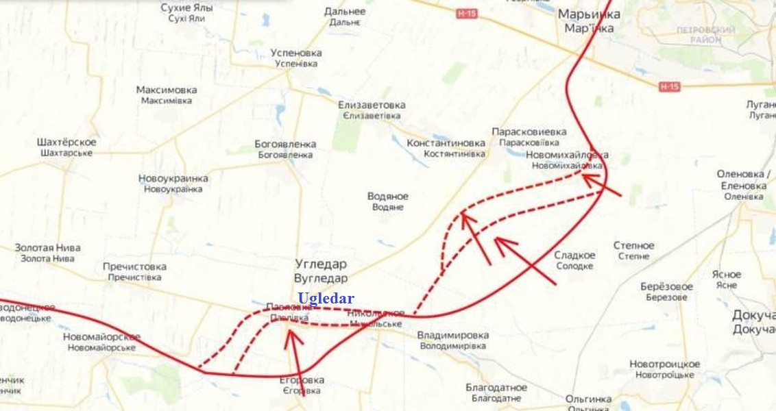 Gần đây, sự sụp đổ sắp xảy ra của cứ điểm Ugledar đã làm cho khu vực này thậm chí còn “ồn ào hơn” trong các bản tin chiến sự. Lữ đoàn 72 Ukraine phụ trách phòng thủ thành phố và được tăng cường bởi Lữ đoàn 79 và 68, nhưng cả hai đều bị pháo binh Nga chặn đứng. Quân đội Ukraine hiện đang căng thẳng ở khắp mọi nơi.