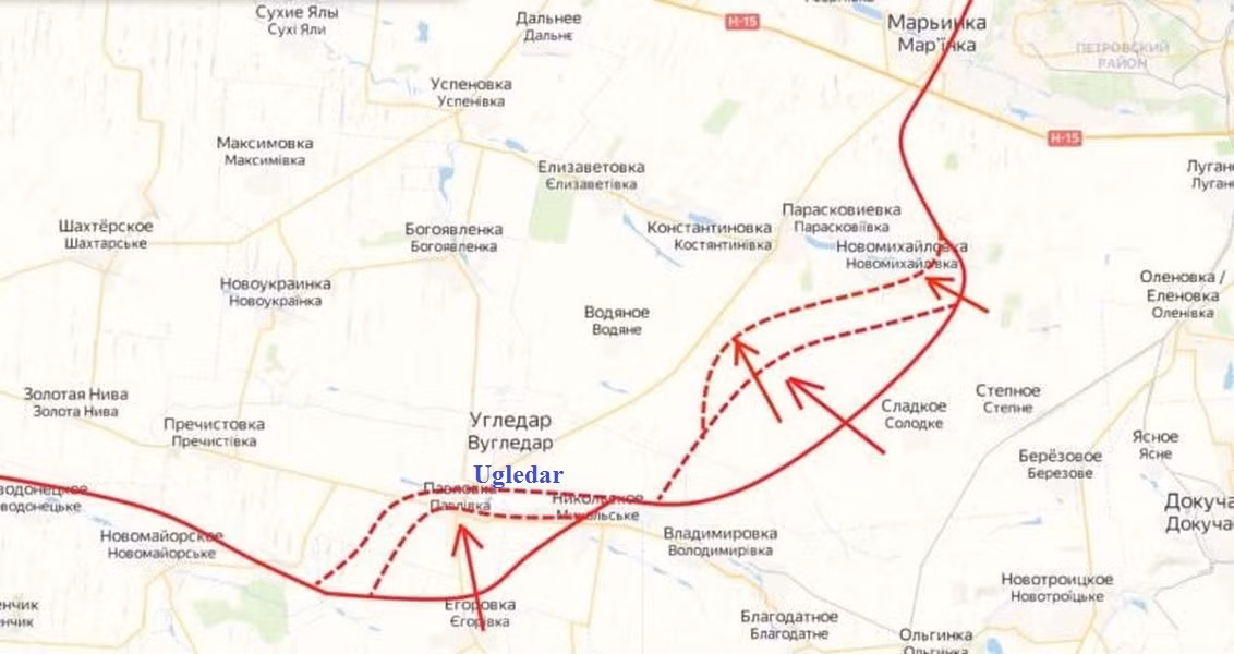 Gần đây, sự sụp đổ sắp xảy ra của cứ điểm Ugledar đã làm cho khu vực này thậm chí còn “ồn ào hơn” trong các bản tin chiến sự. Lữ đoàn 72 Ukraine phụ trách phòng thủ thành phố và được tăng cường bởi Lữ đoàn 79 và 68, nhưng cả hai đều bị pháo binh Nga chặn đứng. Quân đội Ukraine hiện đang căng thẳng ở khắp mọi nơi.