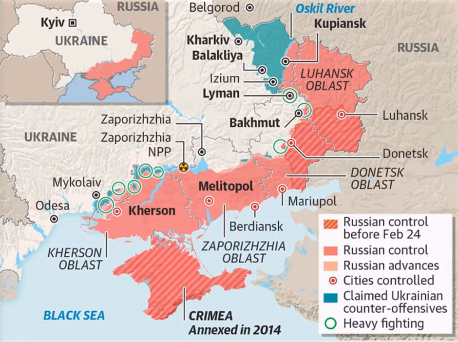 Bakhmut tuy là một thành phố nhỏ với dân số chỉ 70.000 người, nhưng lại có vai trò vô cùng quan trọng, gần như là một trong những trung tâm hậu cần của cả khu vực miền Đông Ukraine. Chính vì vậy, Quân đội Ukraine đã triển khai một lượng lớn quân tinh nhuệ tại đây để quyết tâm phòng thủ.