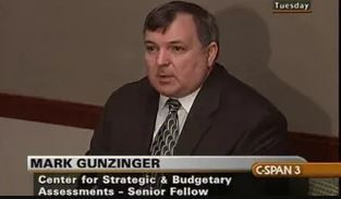 Ý kiến phản biện trên được bày tỏ bởi Mark Gunzinger, một đại tá Không quân Mỹ (đã nghỉ hưu). Theo ý kiến của ông, Washington nên có 225 máy bay ném bom B-21 và những chiếc máy bay này, cùng với máy bay B-1 và B-52, tạo thành một phi đội máy bay ném bom chiến lược lên tới 300 chiếc.