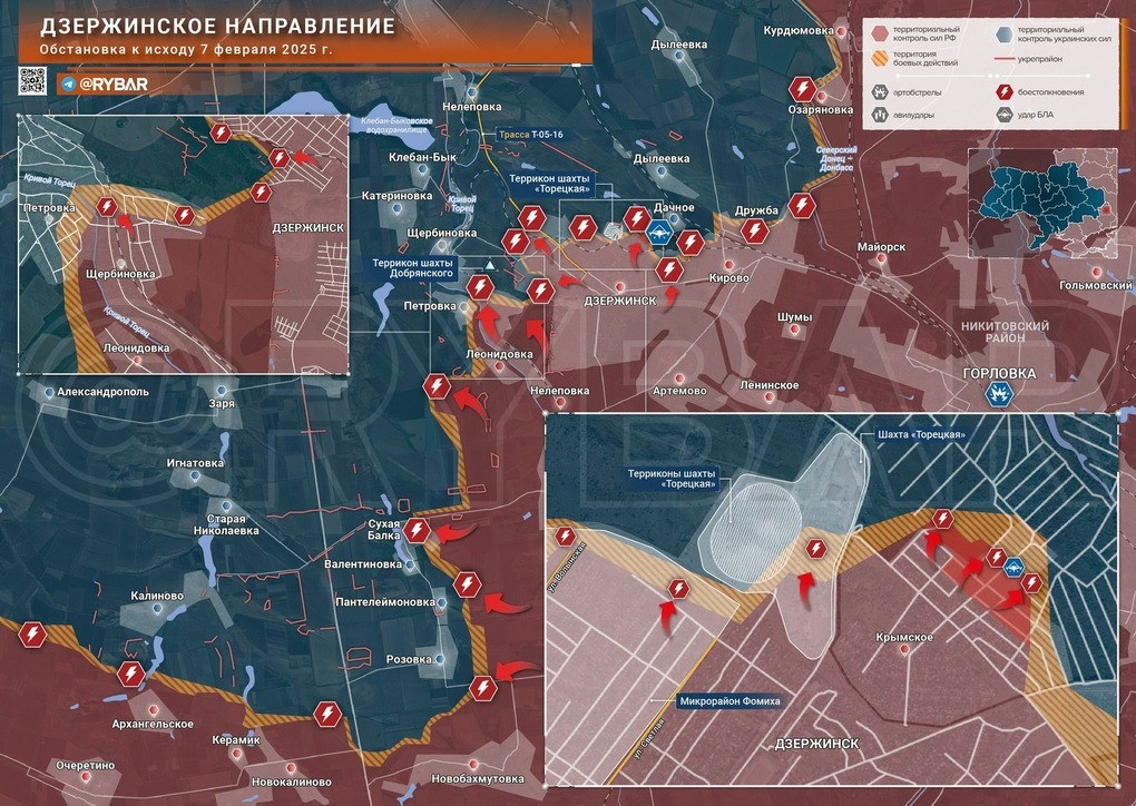 Việc RFAF chiếm Toretsk, không chỉ xóa mối đe dọa từ hỏa lực của quân Ukraine vào thành phố Gorlovka, mà còn là đầu cầu để quân Nga tiến về hướng tây bắc. Hiện nhiệm vụ tiếp theo sau khi quân Nga chiếm Toretsk, ngoài củng cố khu vực vừa chiếm được, mục tiêu tiếp theo có lẽ là làng Ivanopol, nằm trên đường đến Konstantinovka.