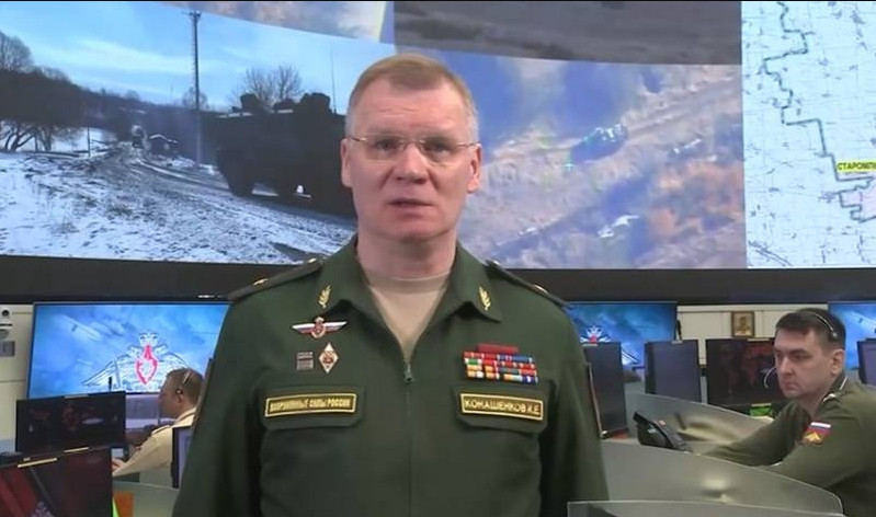 Người phát ngôn Bộ Quốc phòng Nga Konashenkov ngày 20/3 cho biết, quân đội Nga đã tiến thêm 12 km để tiếp cận phòng tuyến Nikolskoye. Hiện tại, Quân đội Nga đang truy quét lực lượng tan rã của Lữ đoàn bộ binh cơ giới độc lập số 54 của Ukraine.