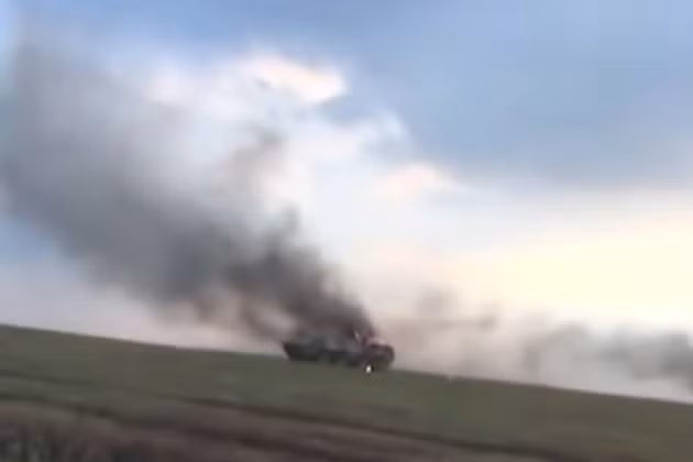 Tuy nhiên lực lượng Quân đội Ukraine ngay lập tức bị tiêu diệt, bởi những đòn trả đũa từ phía Nga. Hậu quả của cuộc tấn công của phía Nga, đã làm 5 binh lính của Ukraine đã bị tiêu diệt; ngoài ra có nguồn tin cho rằng, ngoài nhóm đột nhập, tổ lái xe bọc thép chiến đấu cũng bị tiêu diệt.