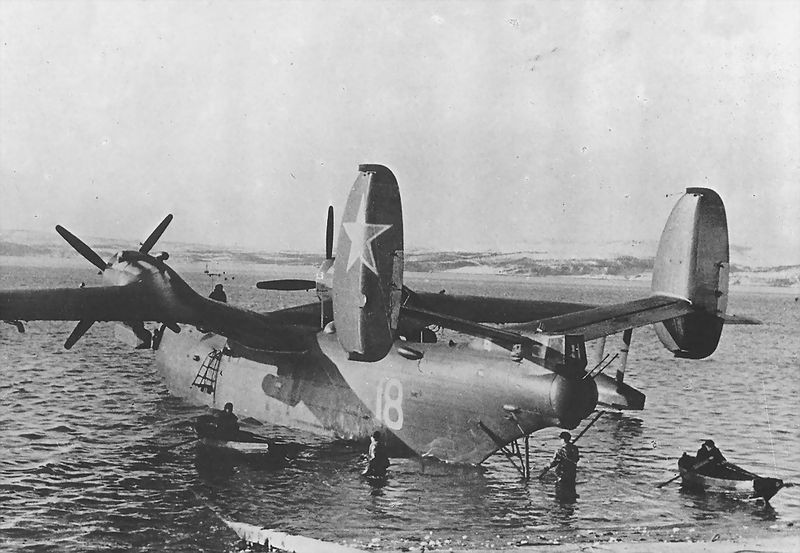 Thủy phi cơ Be-6 dài 23 mét, sải cánh 33 mét, có thể cất cánh và hạ cánh trong vùng nước có sóng cao 1,5 mét và bay với tốc độ tối đa 416 km/h. Tổng cộng 123 chiếc Be-6 đã được chế tạo, trong đó một số chiếc thậm chí còn được đưa vào hoạt động ở Bắc Cực.