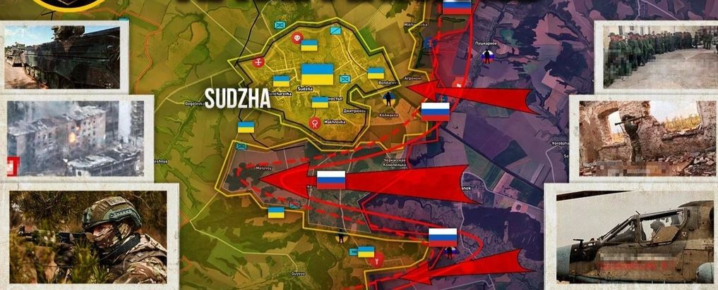 Tại quận Sudzhansky, quân Nga đã đẩy lùi thành công các cuộc tấn công của quân Ukraine theo hướng làng Leonidovo. Không quân Nga cũng phá hủy một nhà kho dã chiến của Ukraine ở khu vực Kruglenky, làm suy yếu nghiêm trọng khả năng hậu cần của lực lượng Ukraine trong khu vực.