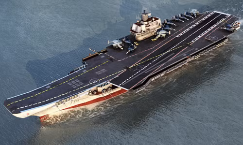 Ngày nay, Hải quân Nga có một tàu sân bay cũ và đang đóng một tàu tấn công đổ bộ cỡ lớn mới. Nhưng họ không chế tạo một tàu chiến lai bán tuần dương hạm, bán tàu sân bay như lớp tàu lớp Moscow.