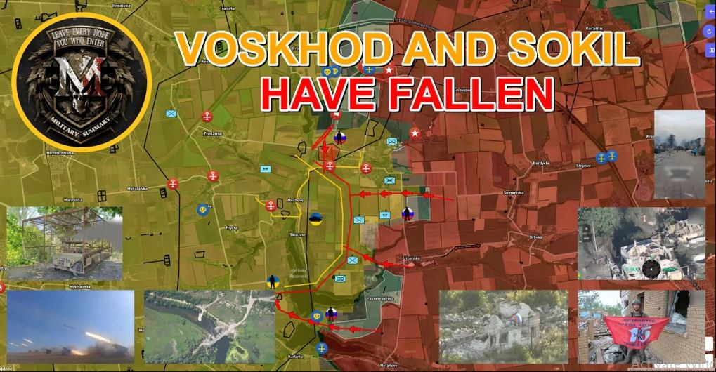 Trở lại ngày 3 và 4/7, Cụm quân Trung tâm của Quân đội Nga đã thể hiện hiệu quả chiến đấu đáng kinh ngạc trong cuộc tấn công vào hướng tây Avdiivka. Họ nhanh chóng chiếm đóng các làng Voskhod và Sokil, kiểm soát vững chắc làng Yevgenovka, ngoài ra còn áp sát làng Novopokrovs'ke và Novoserovka-Pervaya. 