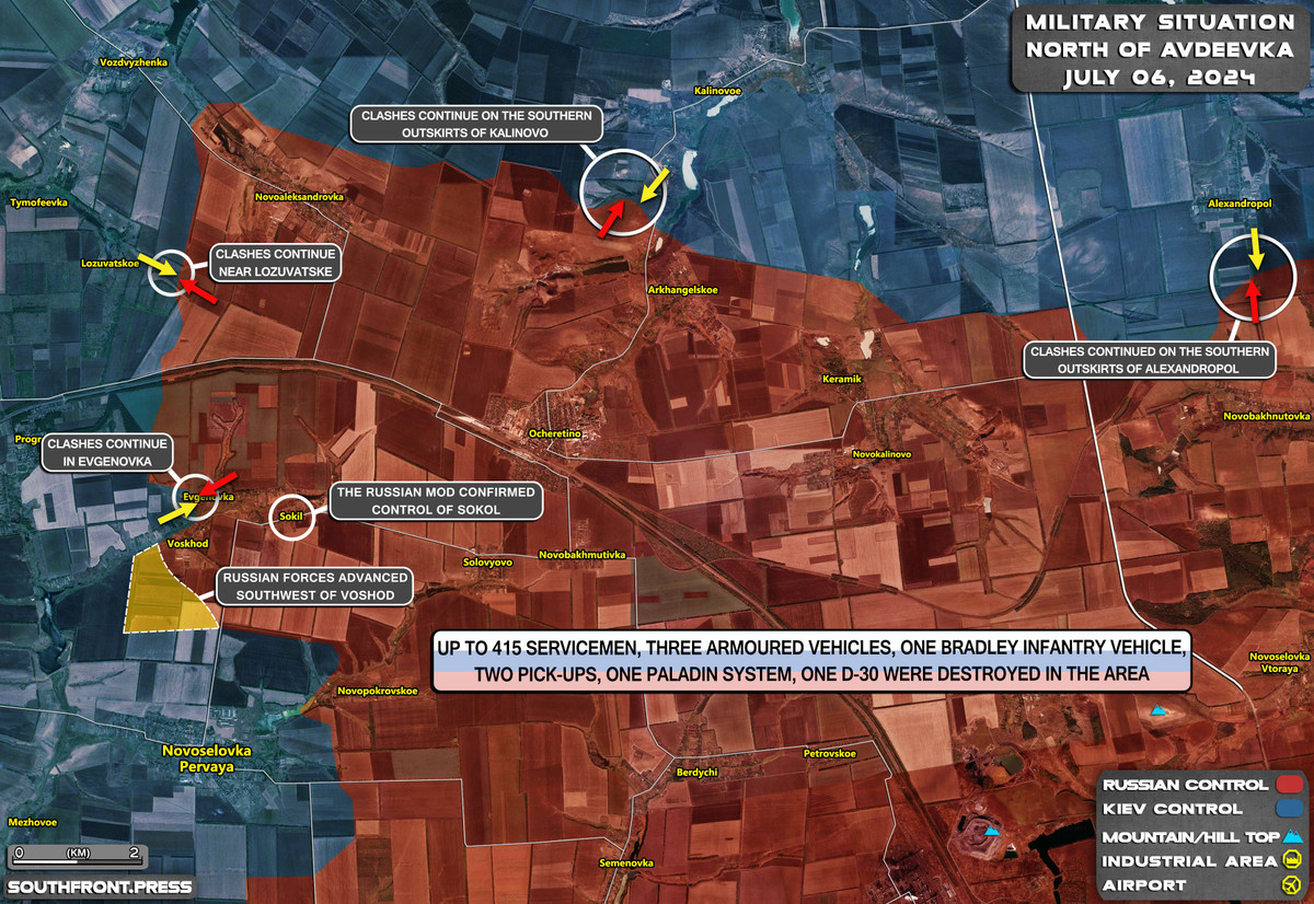 Việc đổi chủ ở làng Sokol không chỉ là một thành tích lớn khác trong cuộc tấn công gần đây của Quân đội Nga, mà còn đánh dấu một thách thức nghiêm trọng đối với tuyến phòng thủ của Quân đội Ukraine trong khu vực phía tây Avdiivka.