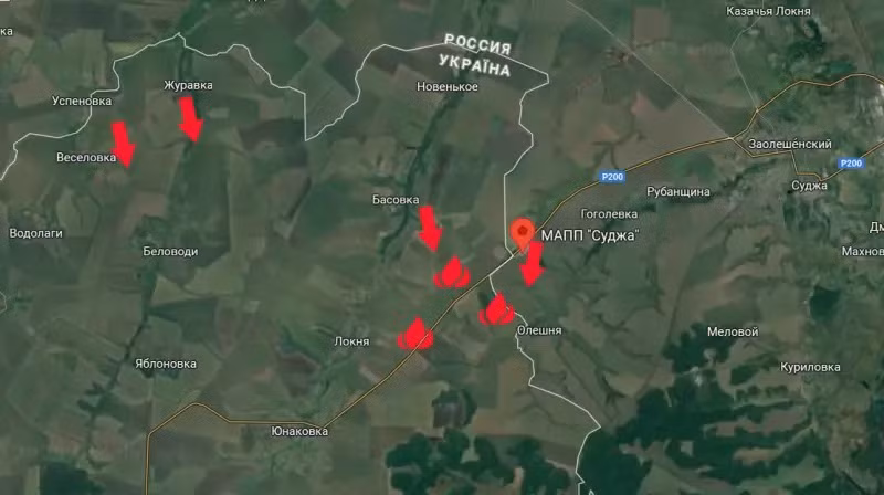 Trang Military Review đưa tin, sau khi tái chiếm lãnh thổ trạm kiểm soát quốc tế Sudzha, RFAF tiếp tục hoạt động tấn công ở khu vực biên giới Kursk. Theo thông tin mới nhất, quân Nga đang tiến về làng Oleshnya, nằm ở phía nam đường cao tốc Sumy-Sudzha-Kursk. Hiện ngôi làng này vẫn bị AFU kiểm soát.