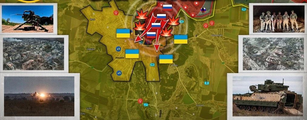 Lúc này trời đã tối, đoàn xe thiết giáp thứ hai của quân Nga lợi dụng bóng tối, đột nhập vào khu công nghiệp ở phía bắc Kupyansk. Mũi đột kích này gồm nhiều nhất một trung đội, bất chấp nỗ lực ngăn chặn của Quân đội Ukraine, quân Nga đã thành công tạo dựng được chỗ đứng vững chắc tại nhà máy đường trong khu công nghiệp.