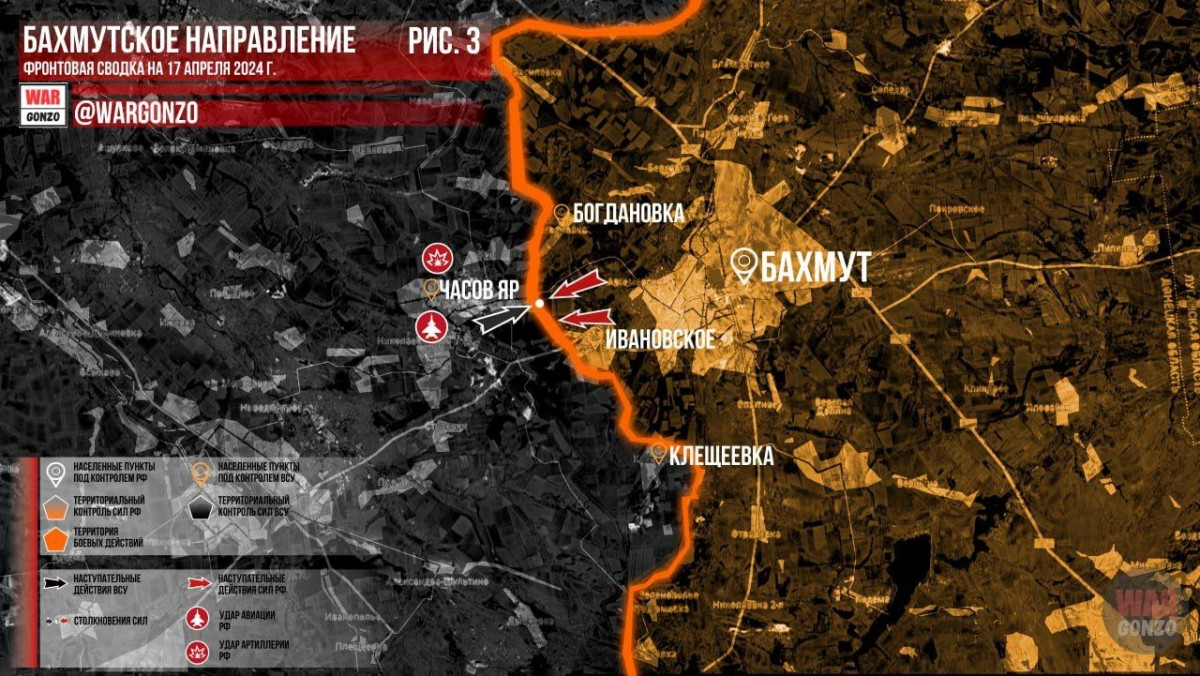 Nga nem bom du doi vao Chasov Yar, lieu tham kich Avdiivka co lap lai?