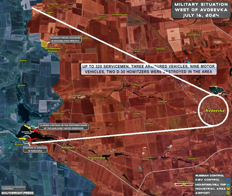 Sau khi chiếm được Avdiivka, “cửa ngõ phía bắc” của Donetsk, Quân đội Nga mới có điều kiện tiến vào Chasov Yar. Hiện nay, nhuệ khí của Quân đội Nga đang lên cao và họ đang thề sẽ giành được thắng lợi hoàn toàn trên chiến trường.