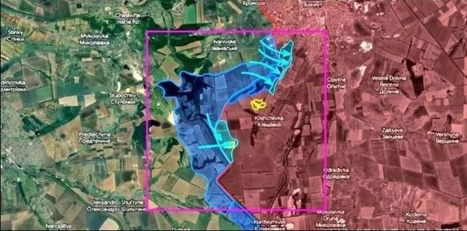 Xung quanh hai ngôi làng có những cánh đồng nông trại tập thể trước đây. Một tuyến phòng thủ có thể chấp nhận được, đó là tuyến đường sắt Gorlovka-Bakhmut, cách đó vài km về phía đông.