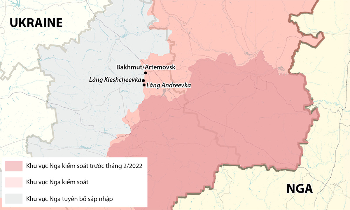 Bộ Quốc phòng Nga cho biết, các cuộc tấn công của Quân đội Ukraine gần làng Kleshcheevka đã bị đẩy lùi. Điều này trái ngược với những tuyên bố của Kiev về việc chiếm được khu dân cư này. Tại sao làng Kleshcheevka và làng Andreevka bên cạnh lại trở thành tâm điểm của cuộc giao tranh ác liệt gần đây; và liệu chúng có ý nghĩa chiến lược nào không? 
