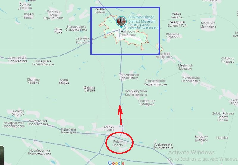 Theo tờ Bild của Đức, hiện Bộ Tổng tham mưu Quân đội Ukraine lo ngại một cuộc tấn công có thể xảy ra của Quân đội Nga ở một số khu vực quan trọng trên chiến tuyến phía nam. Những lo ngại của chỉ huy Quân đội Ukraine dựa trên sự gia tăng các cuộc tấn công gần đây của Nga tại khu vực Gulyaypole thuộc vùng Zaporozhye.