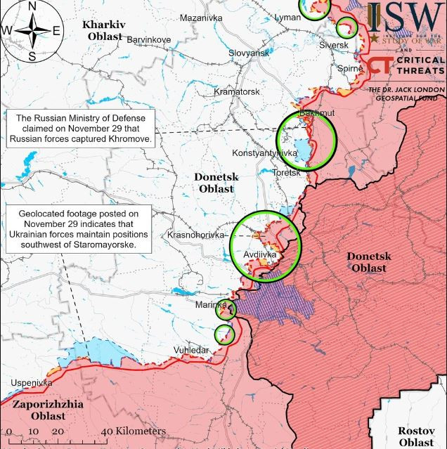 Ở chiến trường Donbass, Marinka và Avdiivka là hai “thành phố pháo đài” nằm sát nhau, kẹp “thủ đô”Donetsk vào giữa. Như vậy, dù Nga chiếm được thành phố nào trước, thì cũng tạo ra một lỗ hổng lớn trong hệ thống phòng thủ của quân đội Ukraine ở Donbass.