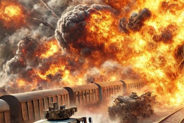 Sau khi xác nhận đoàn tàu của Quân đội Ukraine chở đầy đạn dược cỡ lớn, xe bọc thép, xe tăng và các vật tư khác tập kết ở nhà ga, lực lượng tên lửa Nga đã nhanh chóng phóng đạn tấn công. Sau cuộc tấn công, UAV của Nga cũng tiến hành khảo sát trên không và đánh giá thiệt hại đối với mục tiêu.