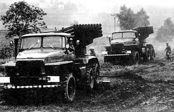 Đến 17 giờ cùng ngày, Liên Xô đã quyết định sử dụng các trận địa pháo phản lực phóng loạt đặc biệt BM-21 Grad (lúc này vẫn được coi là vũ khí bí mật của Quân đội Liên Xô) bắn phá vào trận địa của quân Trung Quốc. Sau 10 phút, phần lớn quân Trung Quốc xâm nhập bị tiêu diệt.