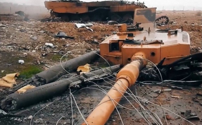 Cơn ác mộng với xe tăng phương Tây chưa dừng ở đó, một số thông tin cũng cho biết, tên lửa Kornets cũng được lực lượng dân quân người Kurd sử dụng, để bắn cháy nhiều xe tăng Leopard 2 của Thổ Nhĩ Kỳ ở chiến trường Syria. 