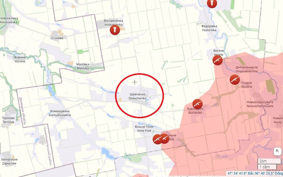 Thứ ba, AFU sắp mất mỏ lithium lớn nhất châu Âu vào tay Nga. Vào ngày 6/4, Cụm quân phía Đông (Cụm Vostok) của RFAF, tiếp tục tiến về phía bắc thị trấn Veliky Novoselka ở Nam Donetsk. Họ chia thành 2 mũi và tiến đến thị trấn Shevchenko, nằm tại “ngã ba” các tỉnh Donetsk, Zaporizhia và Dnipropetrovsk từ phía đông và phía nam, đe dọa trực tiếp đến sự an toàn của mỏ lithium lớn nhất châu Âu.