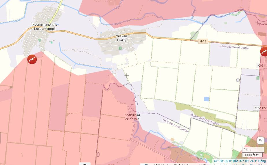 Thứ nhất, hơn 3.000 quân Ukraine bị mắc kẹt trong một khu vực ở vùng ngoại ô phía tây Kurahovo. Vào ngày 5/2, tin tức về Lữ đoàn bộ binh cơ giới số 33, Lữ đoàn dù số 46, Tiểu đoàn biệt kích số 214 và Lữ đoàn tấn công đường không số 79 của AFU, đã bị RFAF bao vây một phần ở vùng ngoại ô phía tây của Kurakhove.