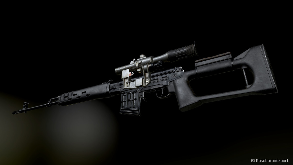 Những phiên bản SVD do Nga sản xuất về sau, chuyển sang chế tạo báng súng bằng sợi thủy tinh composite; có bộ phận bảo vệ cò súng lớn hơn và binh lính có thể bắn khi đeo găng tay bằng vải cotton hoặc da.