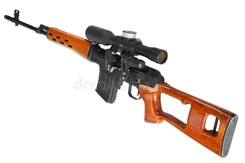 Để cải thiện độ chính xác của súng, thoi đẩy về của SVD khác với thoi đẩy về của AK-47. Thoi đẩy về của AK-47 được tích hợp với bệ khóa nòng, trong khi SVD sử dụng thiết kế thoi hành trình ngắn, giống như của súng trường CKC. 