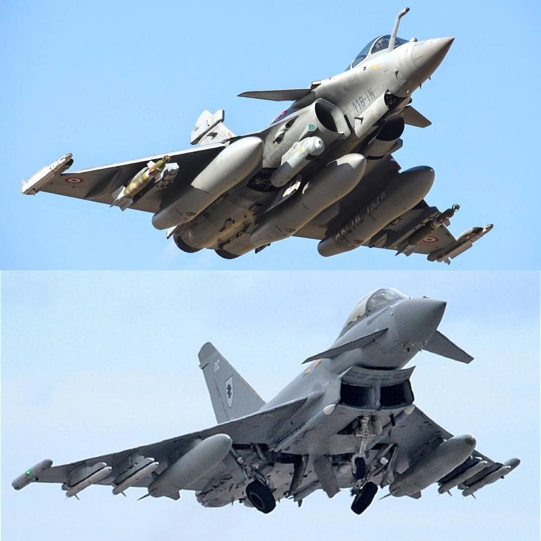 So sánh Eurofighter và Rafale, cả hai đều là loại chiến đấu cơ đắt nhất trên thế giới; không phải do tính năng quá hiện đại, mà do hiệu quả của lĩnh vực sản xuất quốc phòng kém xa Mỹ và Nga. Chỉ cần so sánh với những máy bay hạng trung hoặc hạng trung như F/A-18 của Mỹ và và MiG-29/35 của Nga. 