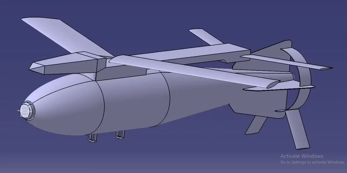 Những quả bom lượn có điều khiển thực chất chúng cũng chỉ là loại bom thường, nhưng có gắn thêm cánh lượn để bom có thể bay xa hơn và mô-đun hiệu chỉnh các cánh lái, để bom tấn công chính xác mục tiêu từ xa. 