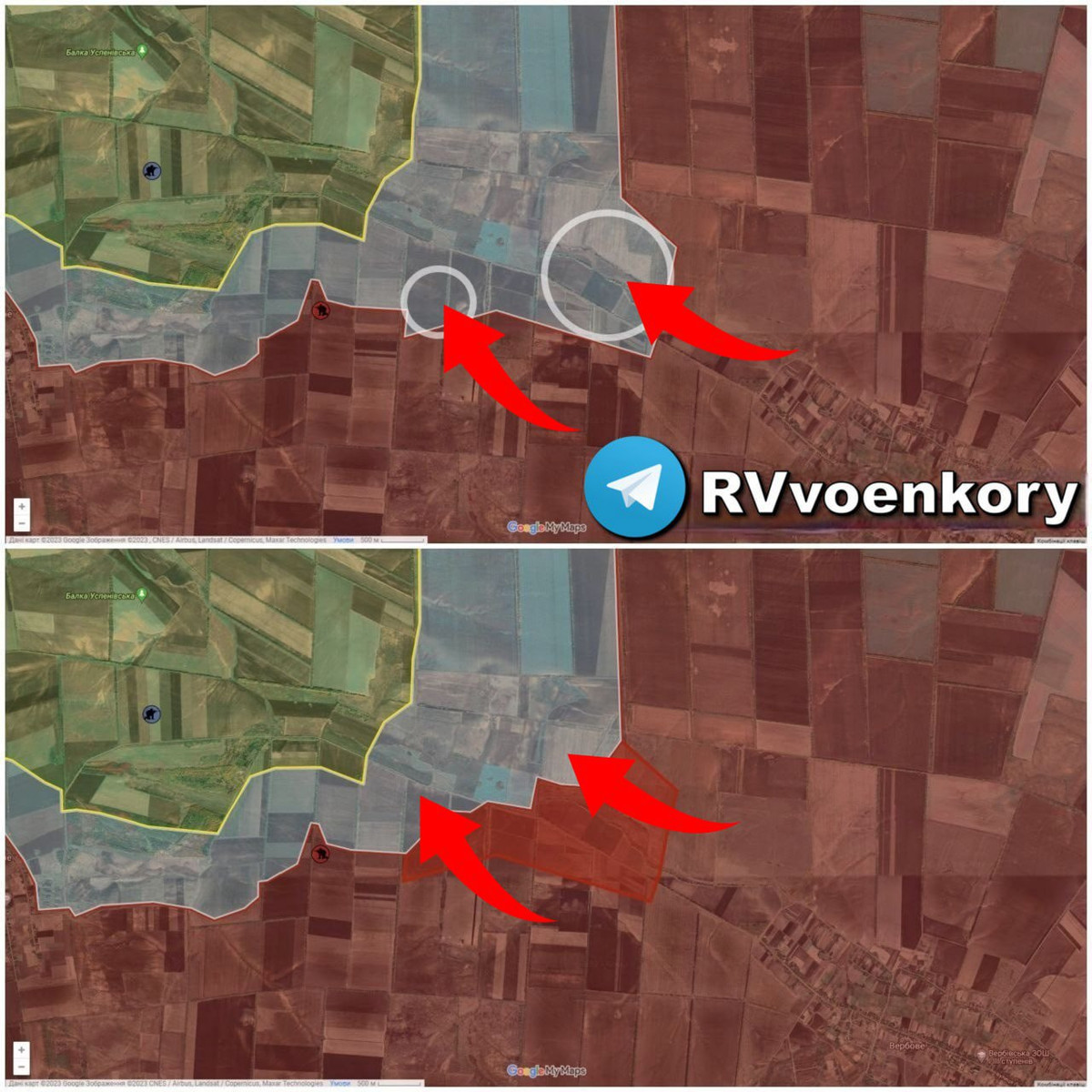 Liên quan đến các thông tin của NYT và CNN, có thể thấy chiến thuật phòng thủ của quân đội Nga, đó là biến những làng ở khu vực chiến tuyến, như làng Staromayorske thành các tiền đồn/ chốt canh của quân đội Nga. Theo chiến thuật phòng thủ tiêu chuẩn của quân đội Nga, tiền đồn không có nhiều quân.