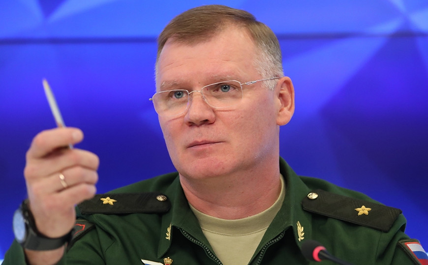 Người phát ngôn chính thức của Bộ Quốc phòng Nga, Thiếu tướng Igor Konashenkov cho biết: “Một máy bay chiến đấu Su-27 của Ukraine đã bị bắn rơi gần Kramatorsk, vùng Donetsk”.