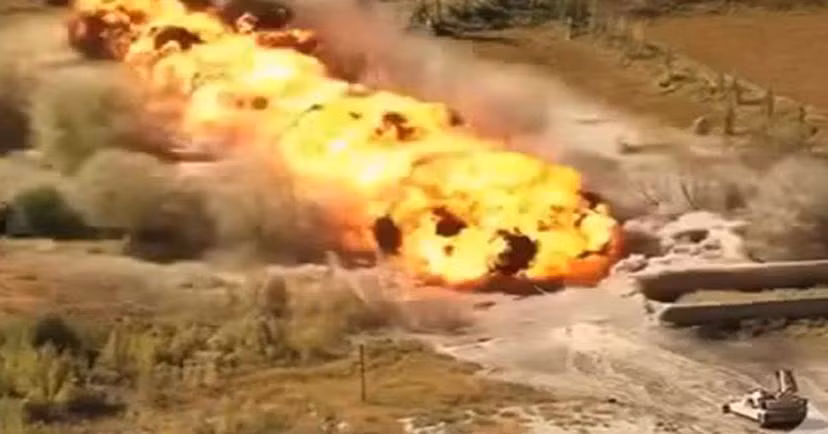 Nếu tình huống xung đột xảy ra, phía Ukraine sẵn sàng triển khai các bãi mìn bằng phương pháp rải mìn nhanh, nhằm ngăn chặn đà tiến công của Quân đội Nga; nhưng với sự trợ giúp của các thiết bị phá mìn UR-77, các cánh quân Nga có thể dễ dàng vượt qua.