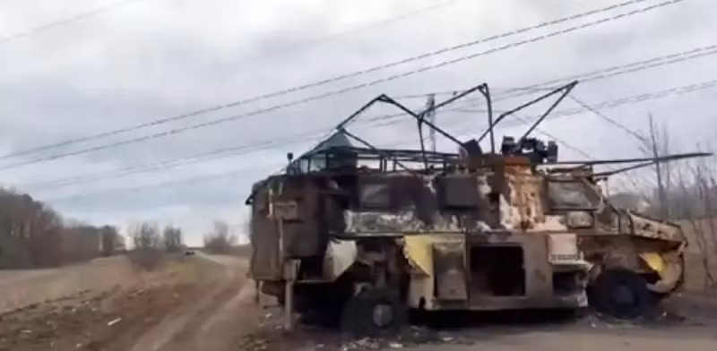 Minh chứng cho điều này, truyền thông Nga đã đăng tải đoạn video mà họ mô tả là "con đường tử thần" với những phương tiện của AFU bị phá hủy, bao gồm cả những phương tiện do NATO cung cấp. Những phương tiện bị phá hủy này nằm ở khu vực giữa Gogolevka và Rubanshchina thuộc khu vực Kursk.