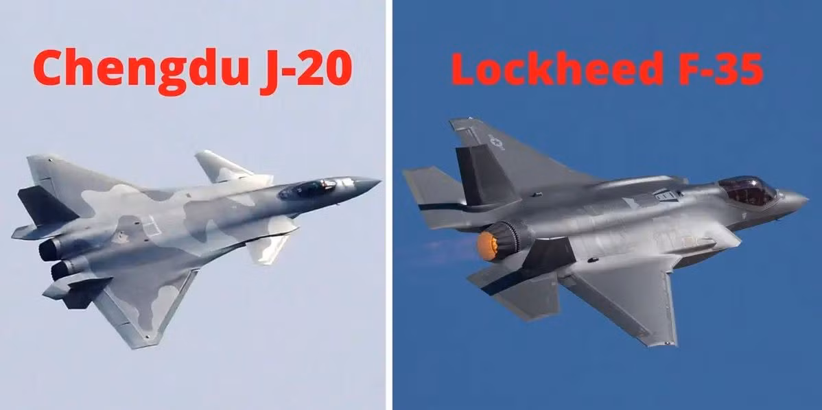 Một dấu mốc quan trọng trong sự nổi lên của Trung Quốc, với tư cách là nhà cung cấp vũ khí chất lượng cao, là việc nước này phát triển thành công máy bay chiến đấu tàng hình thế hệ 5 J-20, có thể sánh ngang với F-35 của Mỹ. J-20 đã được chuyển giao cho Không quân Trung Quốc vào năm 2016. Ảnh: Sina. 