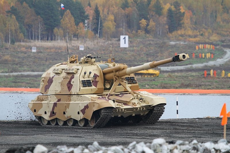 Nga có thể bán lựu pháo tự hành có bánh xích MSTA-S 152mm và 2S31 Vena là pháo cối tự hành 120mm trên khung gầm BMP-3. Hệ thống phóng tên lửa 9K57 Uragan (220mm) và 9K58 Smerch (300mm) gắn trên xe tải hạng nặng bọc thép cung cấp các lựa chọn pháo tầm xa hơn nếu Iraq quan tâm.