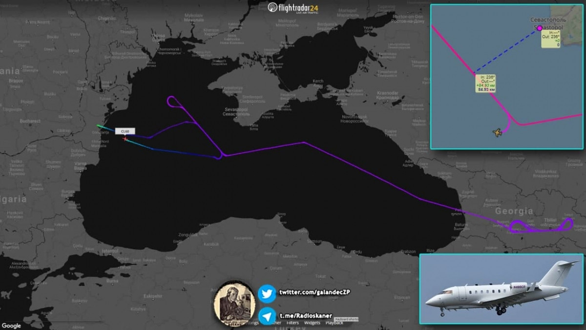 Hiện vẫn chưa rõ mục đích xuất hiện của máy bay trinh sát quân sự Mỹ tại đây, tuy nhiên trong bối cảnh quan hệ giữa Nga và Mỹ đang căng thẳng tột độ, sự xuất hiện của một máy bay trinh sát điện tử đặc biệt này, làm dấy lên những lo ngại nhất định.