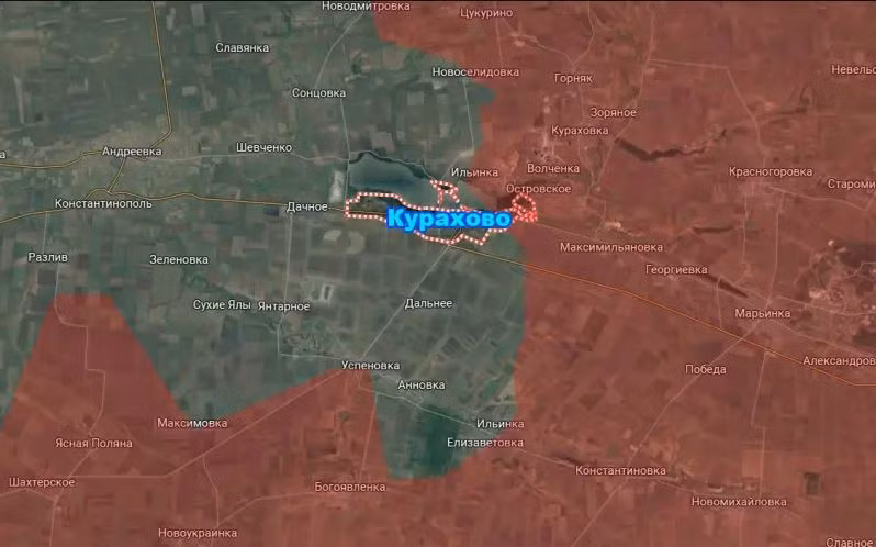 Chỉ huy Ukraine tại khu vực Pokrovsk-Kurakhove hiểu rằng, việc để mất quyền kiểm soát con đường Kurakhovo-Zaporozhye có thể cắt đứt nguồn cung cấp chính cho quân đồn trú ở Kurakhove và khu vực xung quanh. Nhưng Quân đội Nga đang hình thành một vòng vây (hiện tại nó là một nửa vòng) với đường kính khá đáng kể - khoảng 15-16 km.
