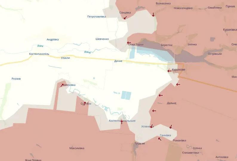 Theo phân tích của Deep State, khu công nghiệp ở Kurakhove chỉ giữ được, nếu AFU giữ được làng Dachnoe, nằm gần đường cao tốc Kurakhove-Zaporozhye. Deep State viết: “Hôm nay địch đang tấn công theo hướng này và đang cố bám vào những ngôi nhà ngoài cùng”.