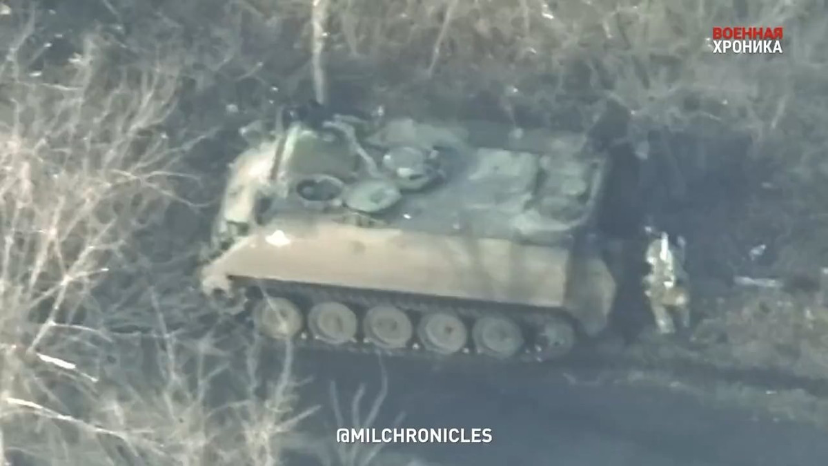 Xe bọc thép chở quân M113 là phương tiện vận chuyển và chiến đấu, mà phương Tây đã “vét kho” để viện trợ cho Ukraine; nó thường được AFU sử dụng làm phương tiện chở quân trong chiến đấu. Nhưng với vỏ nhôm mỏng, M113 không thể chịu được các đòn tấn công từ UAV FPV của RFAF. 