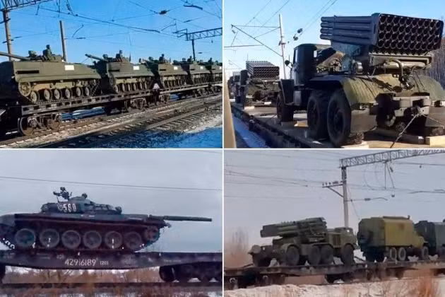 Nhưng đoạn video mới đây, về một cuộc vận chuyển quy mô lớn các thiết bị quân sự, từ miền Đông của Nga sang biên giới phía Tây, được người dân đi đường quay và đăng tải trên mạng xã hội cho thấy, Quân đội Nga đang trong tình trạng cảnh giác cao độ trước nguy cơ bị NATO tấn công rất cao.