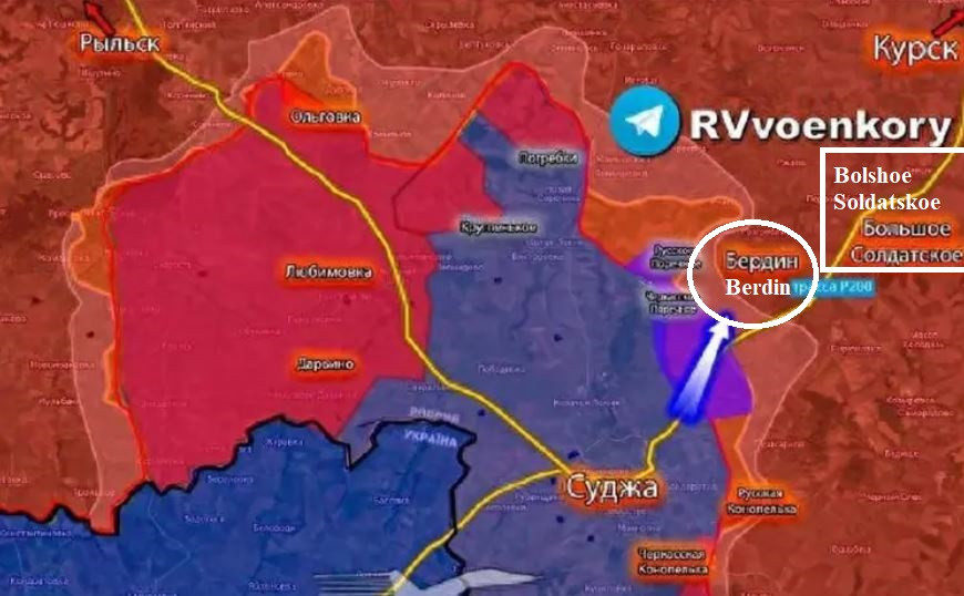 Trong những ngày đầu năm mới, Quân đội Ukraine (AFU) đã tiến hành cuộc đột kích được lên kế hoạch kỹ lưỡng ở Kursk nhằm mở rộng khu vực kiểm soát thông qua nhiều điểm đột phá; thông qua tổ chức mũi phản công về phía làng Bolshoye Soldatskoye, nằm ở góc đông bắc của "mấu lồi Kursk" do Ukraine tạo ra.