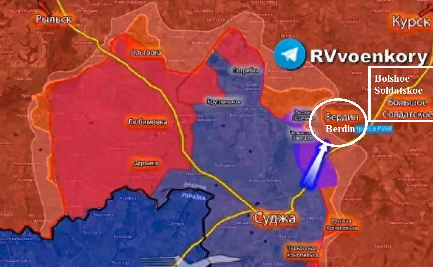 Trong những ngày đầu năm mới, Quân đội Ukraine (AFU) đã tiến hành cuộc đột kích được lên kế hoạch kỹ lưỡng ở Kursk nhằm mở rộng khu vực kiểm soát thông qua nhiều điểm đột phá; thông qua tổ chức mũi phản công về phía làng Bolshoye Soldatskoye, nằm ở góc đông bắc của "mấu lồi Kursk" do Ukraine tạo ra.