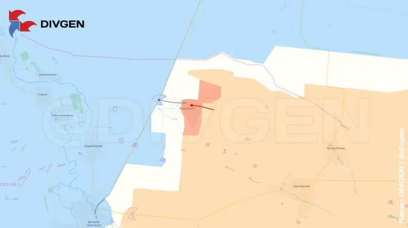 Trang Topwar của Nga đưa tin, trên hướng bắc, cách Velyka Novosyolka khoảng 3 km, các đơn vị xung kích của Cụm Vostok tiến theo hướng Yuzhno-Kurakhovsky, đã đánh bật quân Ukraine khỏi làng Rozdolnoye và áp sát trục đường T0518, nối cao tốc H15 với Velyka Novosyolka ở làng Bogatyr.