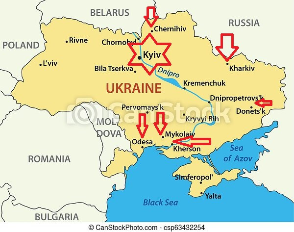 Ngày 2/3, thành phố chiến lược Kherson thất thủ, thành phố Mariupol bị quân đội Nga tấn công dữ dội hơn; tất cả các cảng trên Biển Đen, ở miền nam Ukraine sẽ bị Quân đội Nga phong tỏa; như vậy kênh thông biển với thế giới bên ngoài sẽ bị cắt đứt hoàn toàn ...